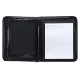 76-PH10 synthetic leather ipad folder open memo.jp